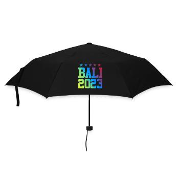 Bali 2023 - Regenschirm (klein) - Schwarz - Vorne