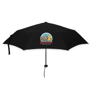 Jardin, jardinier amateur, jardinage, grand-père, cadeau - Parapluie standard - noir - Devant