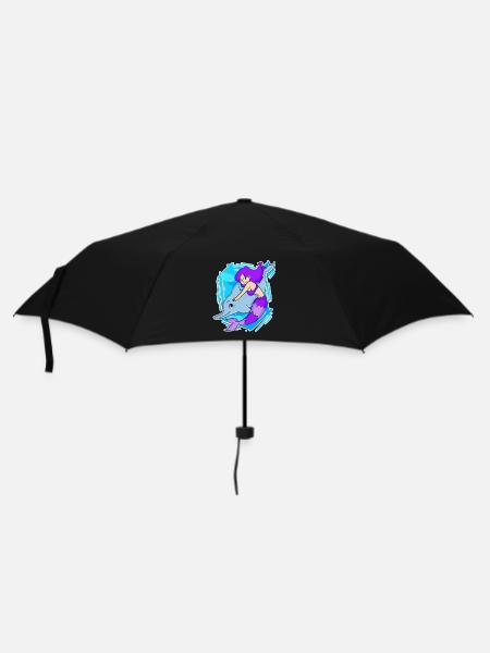 Sirène - Parapluie standard - noir
