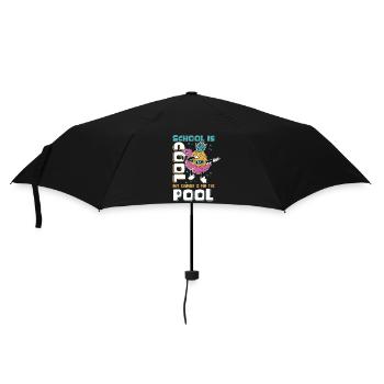 Summer Holidays School Student Holiday Gift - Umbrella (small) - black - Front