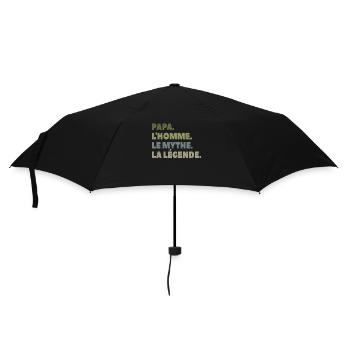 Papa l homme le mythe la légende - Parapluie standard - noir - Devant