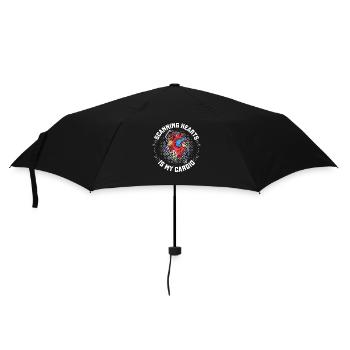 Arzt Krankenschwester Kardiologe Kardiologie - Regenschirm (klein) - Schwarz - Vorne