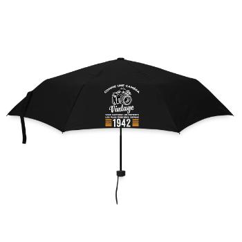 Caméra vintage 1942 cadeau anniversaire humour - Parapluie standard - noir - Devant