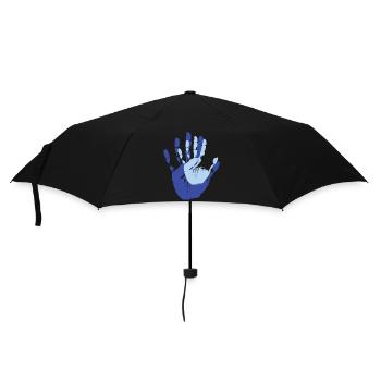 Baby Hand in Hand Parents - Umbrella (small) - black - Front