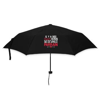 Super-héros Sans Cape : Le Parrain - Parapluie standard - noir - Devant