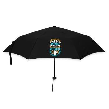 Paranormal Forschungshalloween Ghost Hunter - Regenschirm (klein) - Schwarz - Vorne