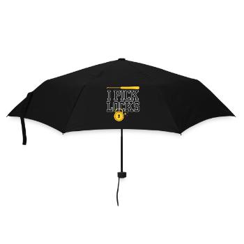I Pick Locks Lock Picking Knacker Lock - Parapluie standard - noir - Devant