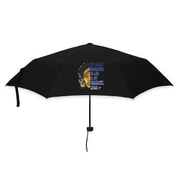 Meine schwarze Schwiegertochter ist mein Lieblingskind - - Regenschirm (klein) - Schwarz - Vorne