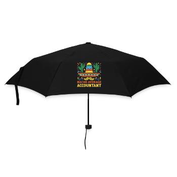 Nacho Comptable moyen - Parapluie standard - noir - Devant