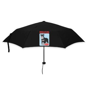 Schnauzer miniature propriétaire Schnauzer chiens cadeau - Parapluie standard - noir - Devant