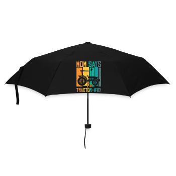 Boys Tractor - Umbrella (small) - black - Front