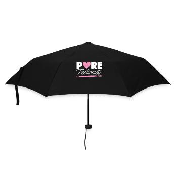 Soins de la peau esthéticienne mignonne - Parapluie standard - noir - Devant