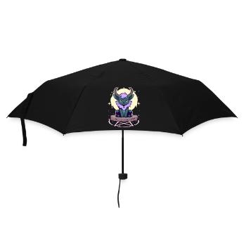 Pastel Goth Kawaii Cute Death Grim Reaper - Umbrella (small) - black - Front