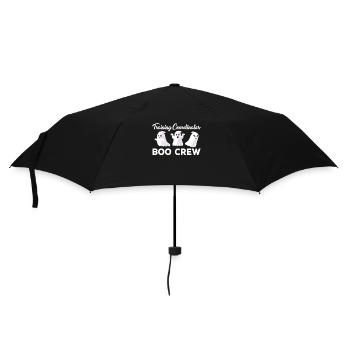 Creepy Training Coordinator Boo Crew Halloween - Umbrella (small) - black - Front