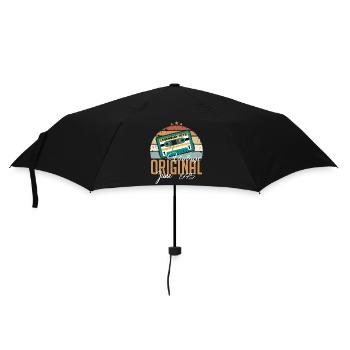 Original June 1975 born vintage 1975 Retro - Umbrella (small) - black - Front