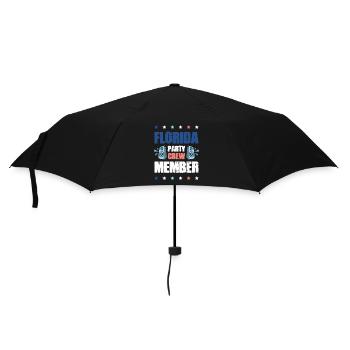 Équipe de fête en Floride - Parapluie standard - noir - Devant