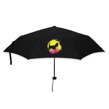 Beagle - Umbrella (small) - black - Front