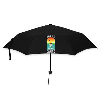 La pétanque est mon cardio - Parapluie standard - noir - Devant