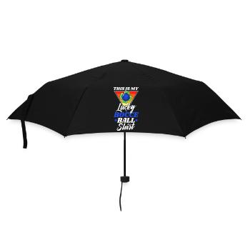 This is my Lucky Bocce ball - Umbrella (small) - black - Front
