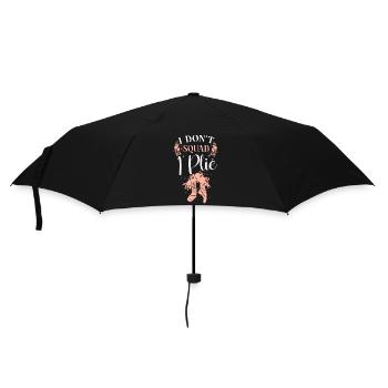 Ballet Danseuse Danse Ballerine - Parapluie standard - noir - Devant