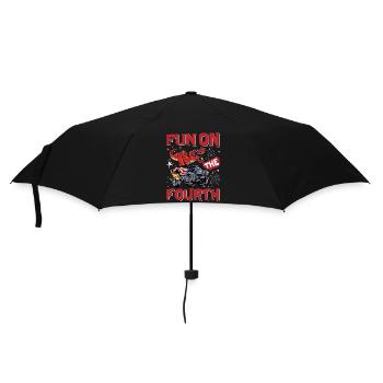 Fun on the fourth - Umbrella (small) - black - Front