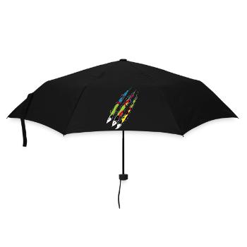 AMAZIGH SYMBOLE BERBERE Z IMAZIGHEN BIJOU KABYLE - Parapluie standard - noir - Devant