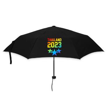 Thailand 2023 - Umbrella (small) - black - Front