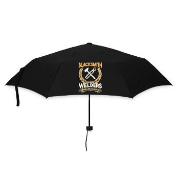 Blacksmith Because Welders Need Heroes Too - Umbrella (small) - black - Front