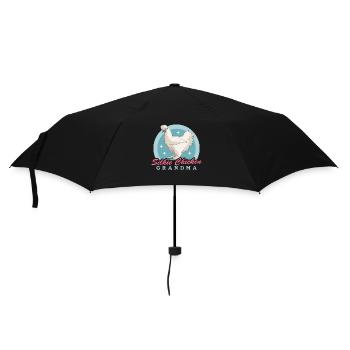 Silk Chicken Grandma Silkie Silk Chickens Chicken Gift - Umbrella (small) - black - Front