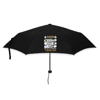 Viking Father - Umbrella (small) - black - Front