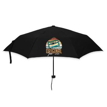 Original June 2010 born vintage 2010 Retro - Umbrella (small) - black - Front