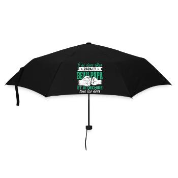 Papa Et Beau Papa Fête des Pères - Parapluie standard - noir - Devant