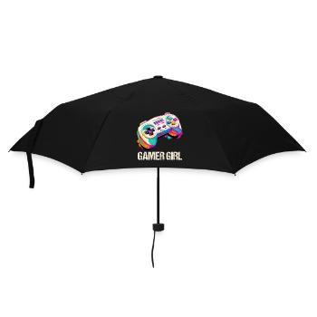 Gaming Console PC Gamer Girl Gamer Girl - Umbrella (small) - black - Front