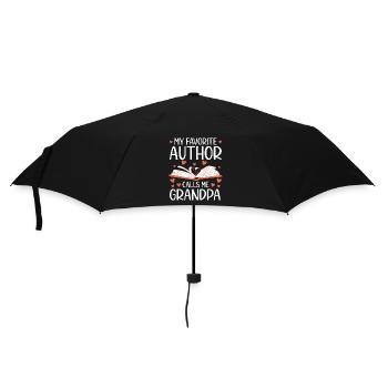 Auteur Cadeau Dire Bookworm Writer - Parapluie standard - noir - Devant
