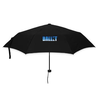Ballet Dancer Dance Girl Ballerina - Umbrella (small) - black - Front