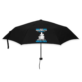 Mason Gift Profession Saying Mason - Umbrella (small) - black - Front