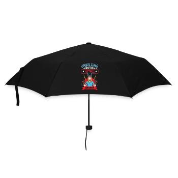 Female Welder Funny - Umbrella (small) - black - Front