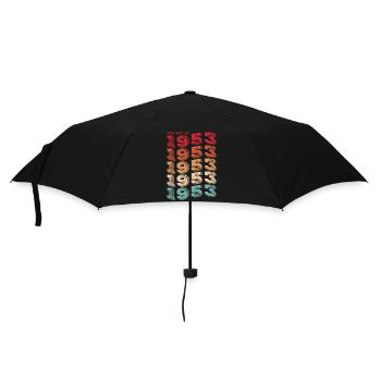 Vintage 1953 Cadeaux Légende pour 70 ans - 70ème - Parapluie standard - noir - Devant