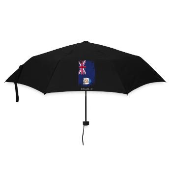 Souvenir avec le drapeau du pays d’Anguilla - Parapluie standard - noir - Devant