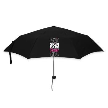Cute Licensed Esthetician Skincare - Umbrella (small) - black - Front