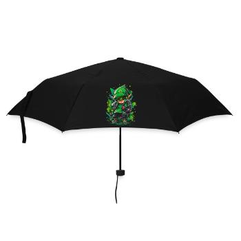 Cool gamer look: The legend of the forest boy - Umbrella (small) - black - Front