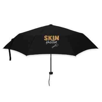 Soins de la peau de l’esthéticienne mignonne - Parapluie standard - noir - Devant
