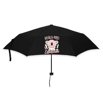 Cute Licensed Esthetician Skincare - Regenschirm (klein) - Schwarz - Vorne