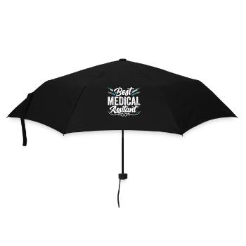 Bester Medizinischer Assistent Assistenz Beruf - Regenschirm (klein) - Schwarz - Vorne
