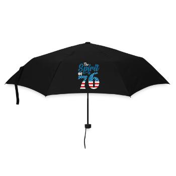July 4th The Spirit of 76 - Umbrella (small) - black - Front