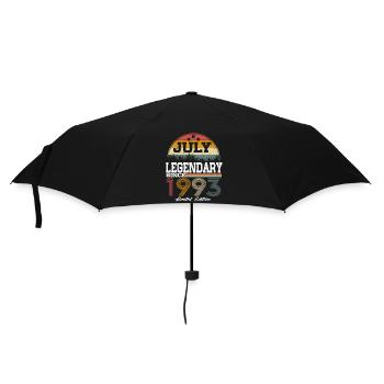 Les légendes sont nées en juillet 1993 - Parapluie standard - noir - Devant