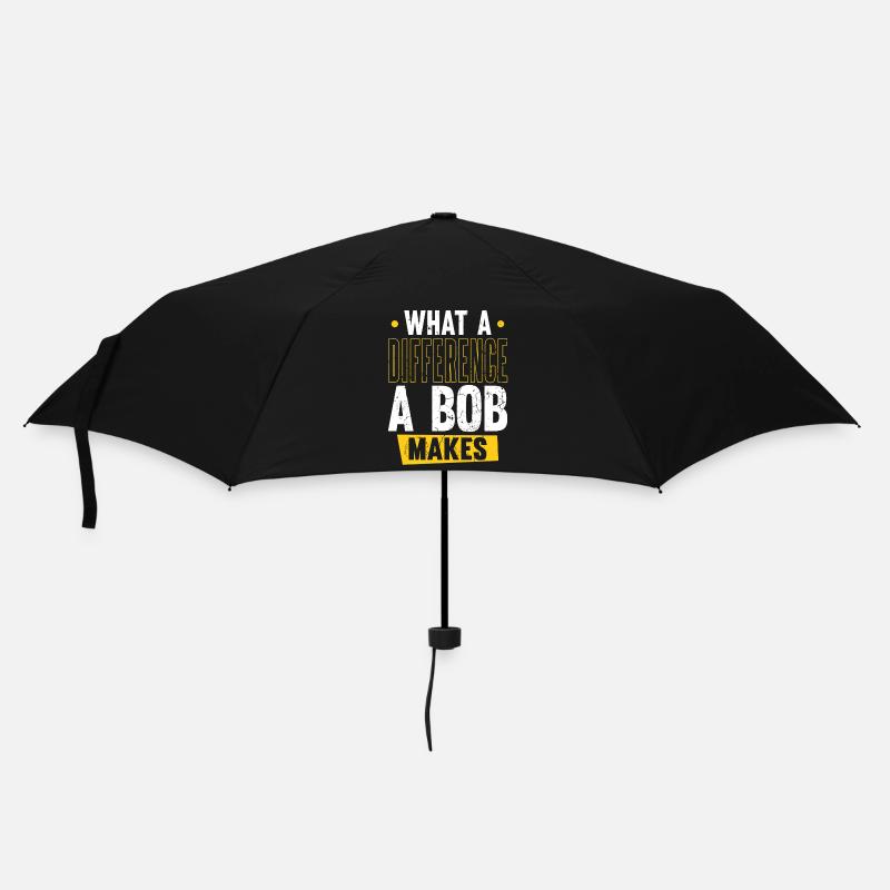 Robert Name Bob Quelle différence un Bob fait - Parapluie standard - noir