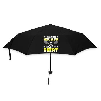 This is my squash playing - Umbrella (small) - black - Front