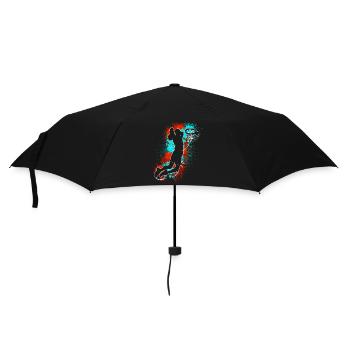 Basketball Basketball Player - Umbrella (small) - black - Front