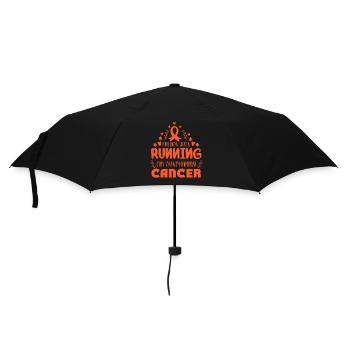 I'm Outrunning Leukemia Cancer - Umbrella (small) - black - Front